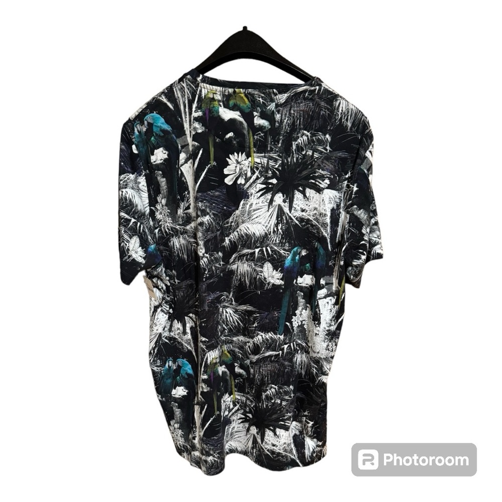Ted Baker London Tropar Parrot Cotton T-shirt. Men’s‎ Size 6 (2XL). - Picture 2 of 6